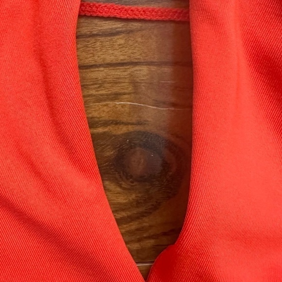 Athleta Crossed Bikini Top Orange - Picture 5 of 6